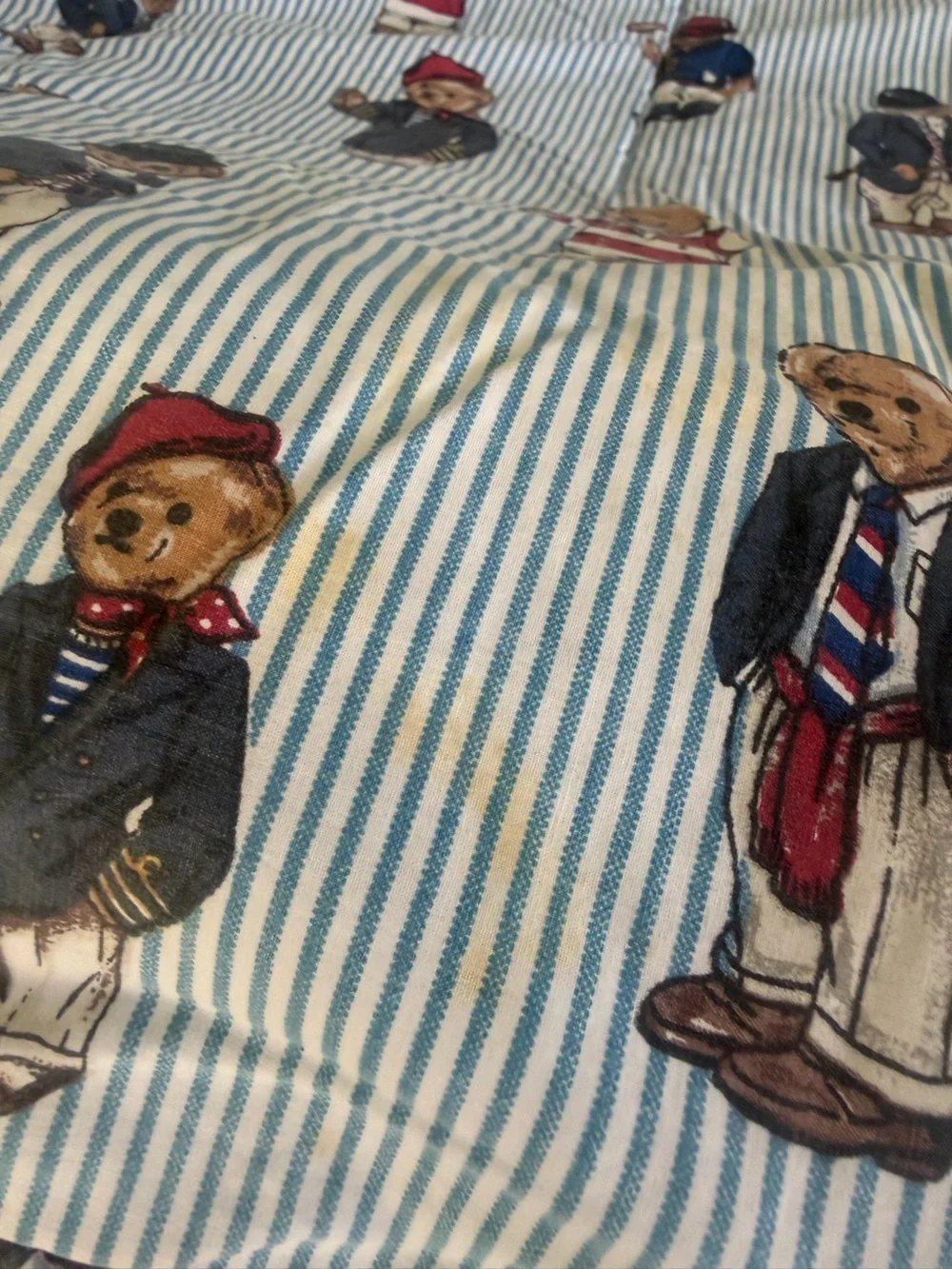 Vintage RALPH LAUREN Polo Bear Twin Comforter